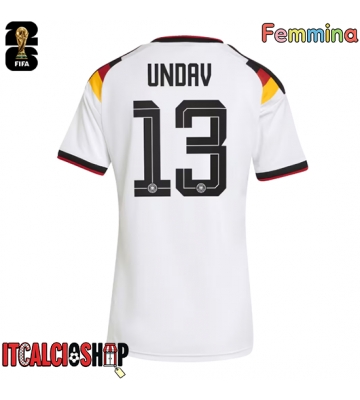 Germania Deniz Undav #13 Prima Maglia Femmina Mondiali 2026 Manica Corta